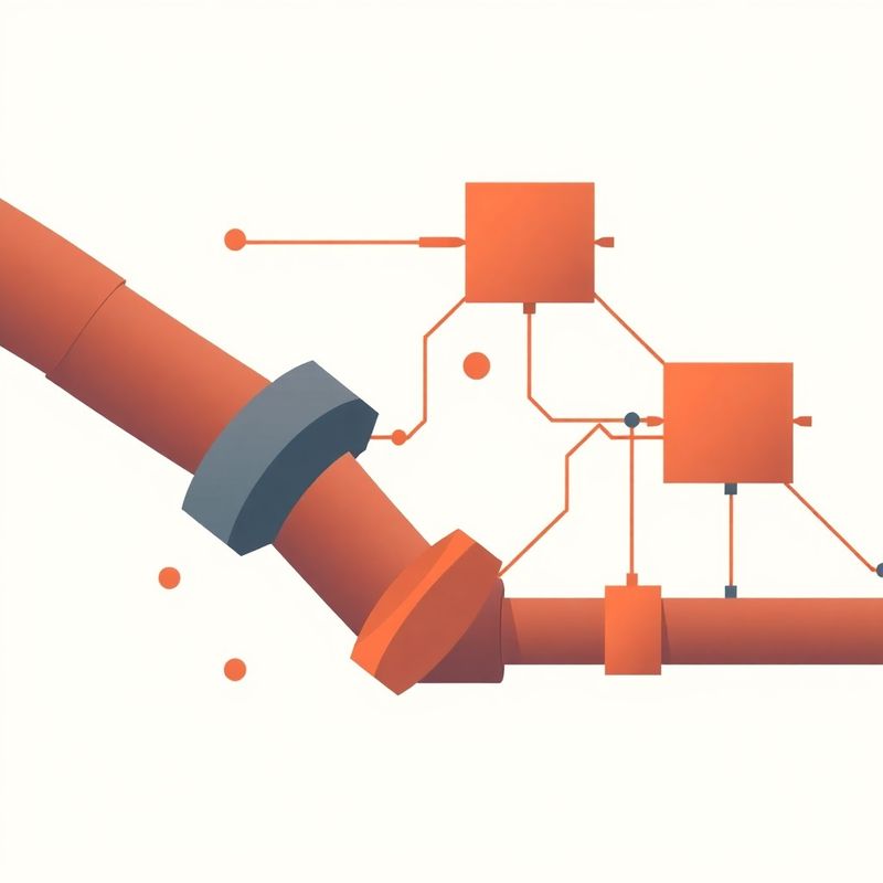 Ilustrácia prepojených modulov dátového pipeline